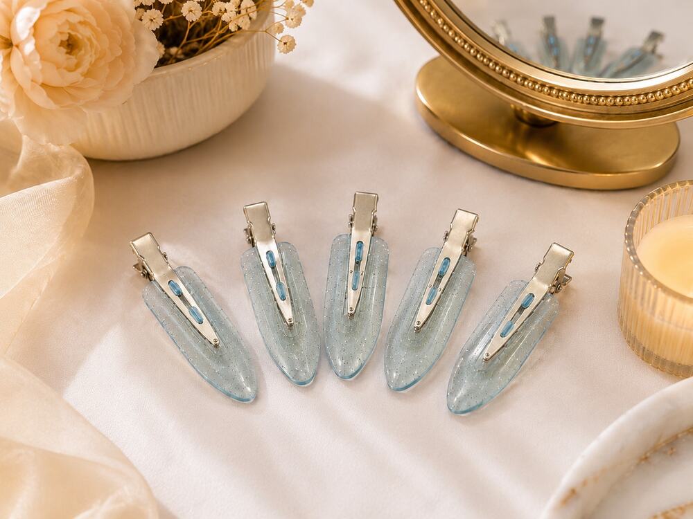 5 No Bend Hair Clips Curl Pin Hair Clips for Makeup Application BRAND NEW #trend